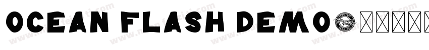 Ocean flash demo字体转换